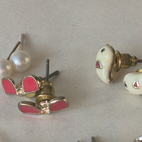 10 Pairs Of Cute Studs Colorful Kids Earring Set - Picture 5 of 9